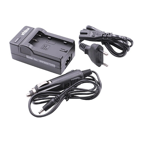 vhbw chargeur câble pour chargeur allume-cigare pour Sony DCR-PC5, DCR-PC5E, DSC-P505, DCR-PC6, DCR-PC9 DSC-F55, DSC-F55K comme NP-F10, NP-FM10.