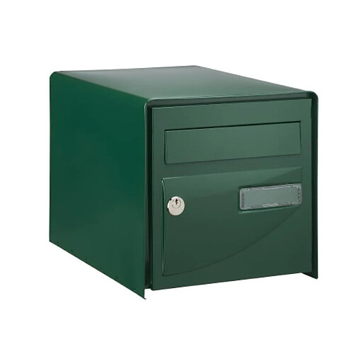 Decayeux Boîte aux lettres Probat - double face - vert RAL 6005 - L 302 x H 300 x P 410 mm