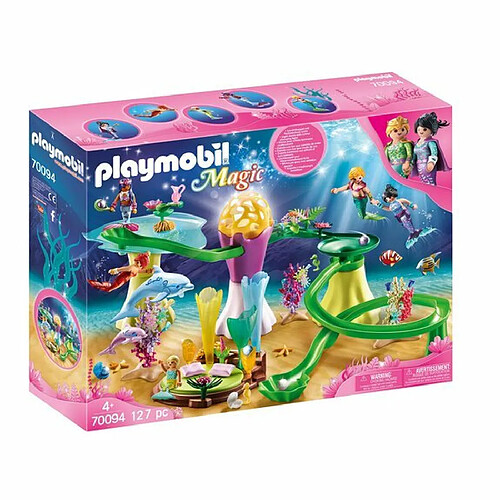 Playmobil® Pavillon de corail avec dôme lumineux Playmobil Magic 70094