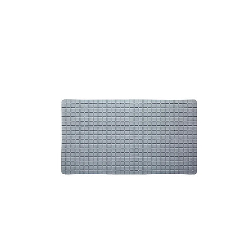 YP Select Tapis de sol de toilette en PVC Tapis de douche domestique Tapis antidérapant - Gris 40 * 71cm