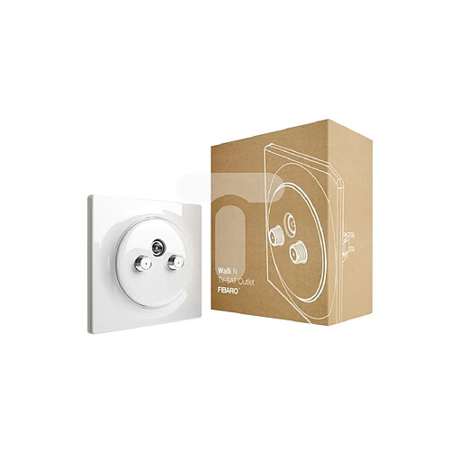 Prise encastrée TV-SAT - Gamme Walli N - Fibaro