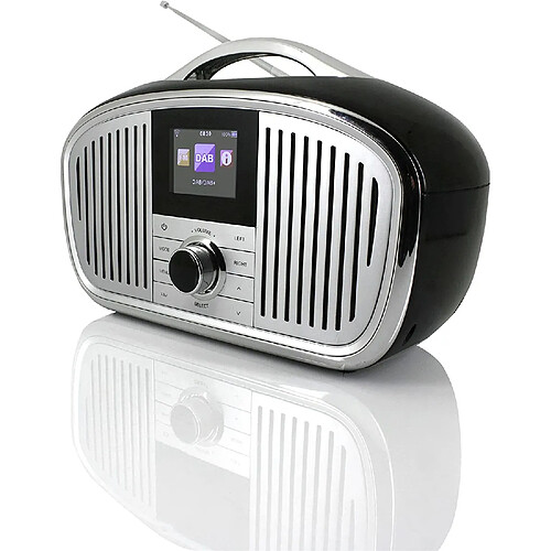 Soundmaster Radio portable DAB+, FM avec écran LCD 6W Noir