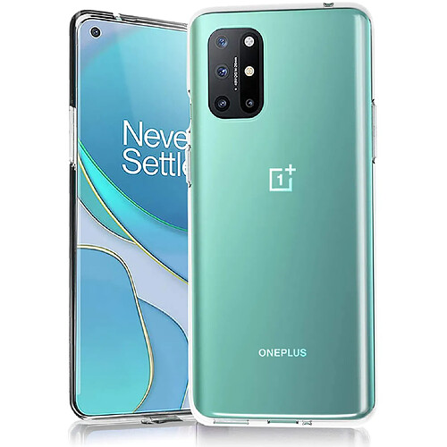 Xeptio Coque OnePlus 8T 5G Souple Transparente flexible Bumper Gel TPU Invisible Antichoc New One Plus 8T 2020 - Accessoires Pochette Case