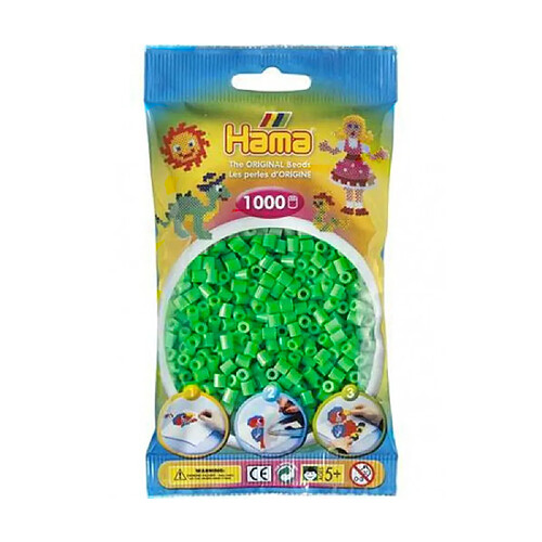 HAMA Perles en sachet - Vert clair