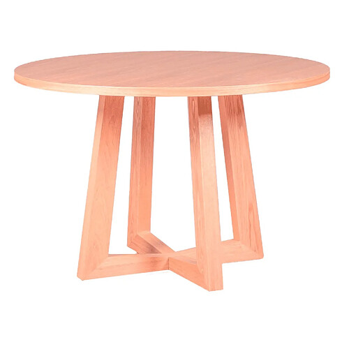 Nest Dream Table à manger ronde en frêne naturel (115cm) - Soho