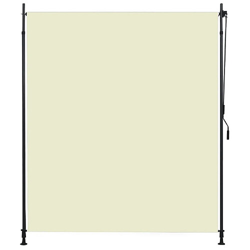 Maison Chic Store roulant d'extérieur | Volet roulant | Rideau roulant 200 x 270 cm Crème -GKD22699