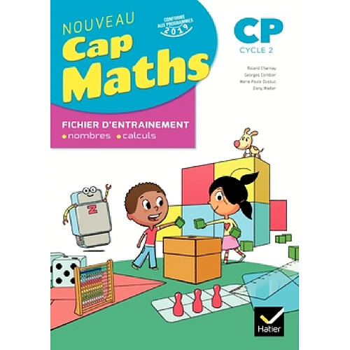 Cap maths CP, cycle 2 : fichier d'entraînement