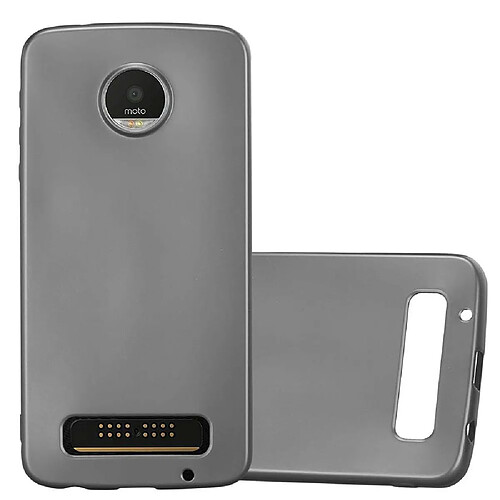 Cadorabo Coque Motorola MOTO Z PLAY Etui en Gris