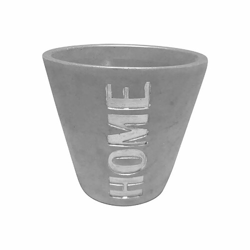 Paris Prix Cache Pot Effet Béton Home 14cm Argent