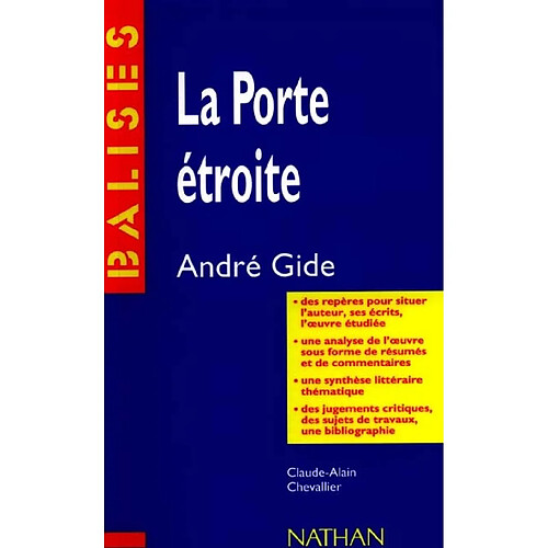 La porte étroite, André Gide · Occasion