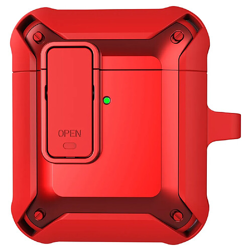 Coque en TPU anti-chocs, rouge pour votre AirPods 1/2