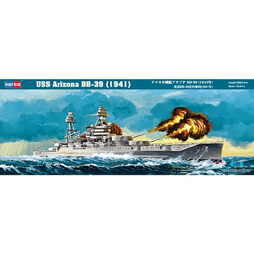 Hobby Boss Maquette Bateau Uss Arizona Bb-39 (1941)