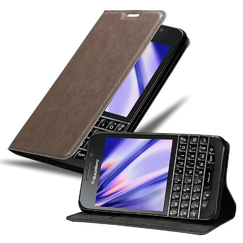 Cadorabo Coque Blackberry Q10 Etui en Brun