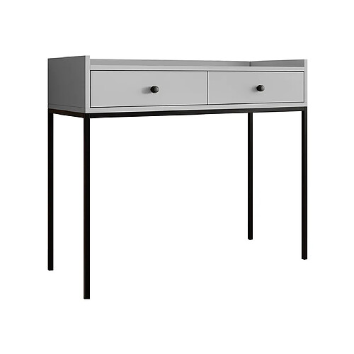 Bestmobilier Filipo - console - gris - 100 cm