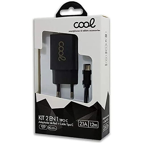 Chargeur mural Cool Kit 2 en 1