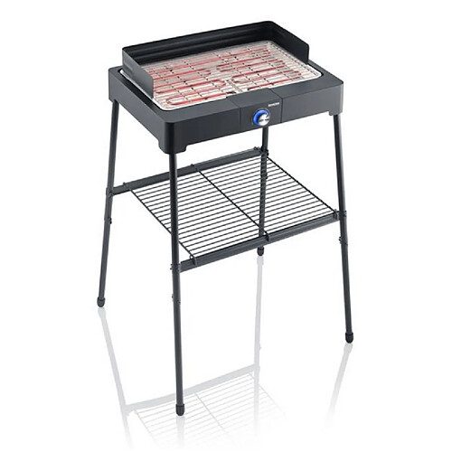 Barbecue électrique sur pieds 2200w noir - 8566 - SEVERIN