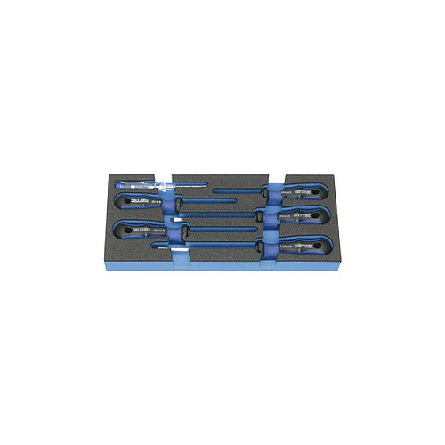 Heytec Heyco HEYTEC Module* Jeu de tournevis, 6 pièces, noir / bleu ()