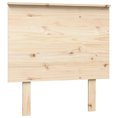 Maison Chic Tête de lit moderne pour chambre - Décoration de lit 79x6x82,5 cm Bois massif de pin -MN17528