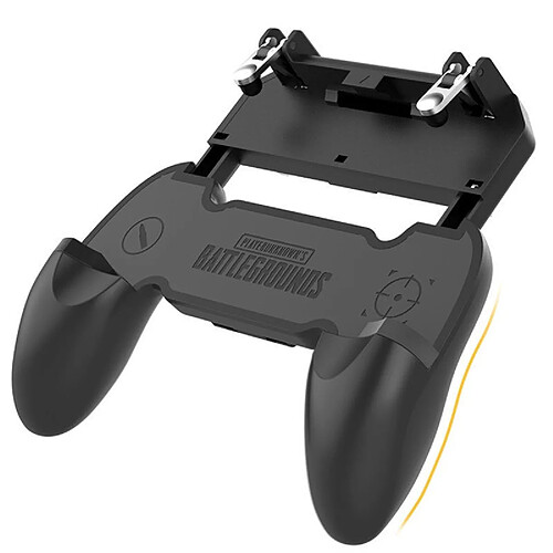 Chrono Contrôleur Mobile PUBG Gamepad Joystick Support Téléphone, viseur très Sensible et tir pour PUBG/Fortnite/Knives Out/Rules of Survival, 4.5in-6.5in(noir)