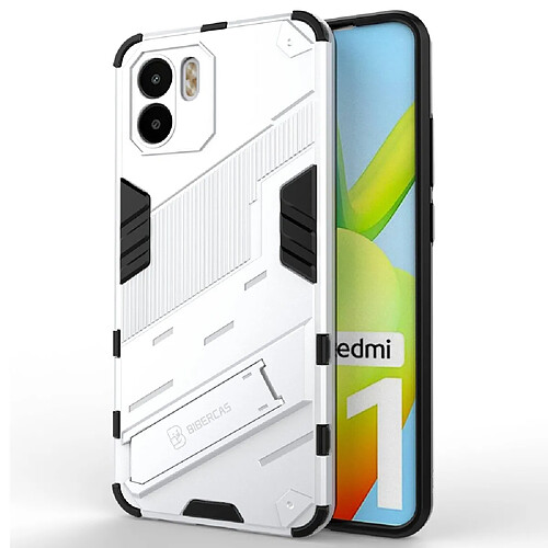 Coque en TPU anti-chute avec béquille pour votre Xiaomi Redmi A1 4G - argent