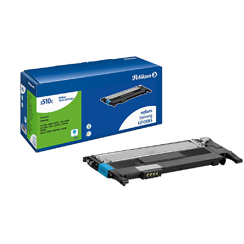 Pelikan Toner pour SAMSUNG CLP- 360 (CLT-C406S) - Cyan - 1550 pages