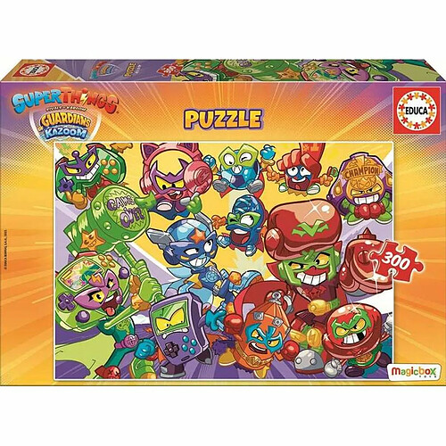 Educa Borras Puzzle Educa SuperThings (300 pcs)