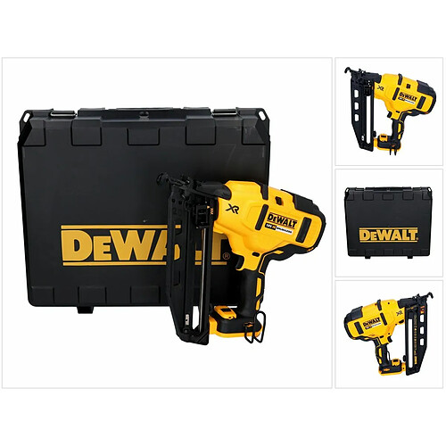 DeWalt DCN660N Cloueuse sans fil 32-63 mm 18V Brushless + Coffret - sans batterie, sans chargeur