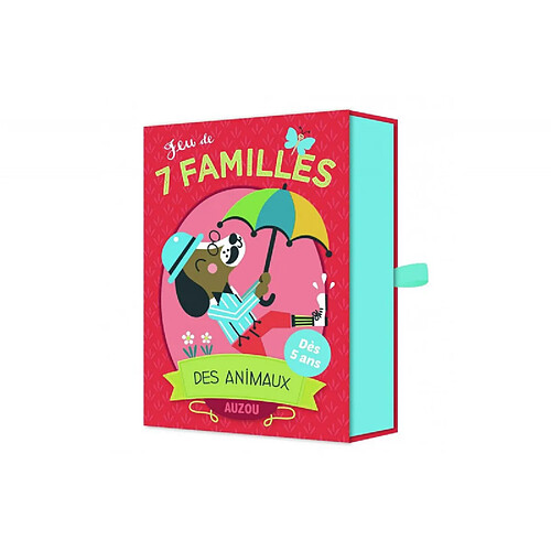 Editions Auzou Jeu de 7 Familles des Animaux Auzou