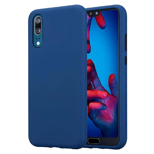 Cadorabo Coque Huawei P20 Etui en Bleu