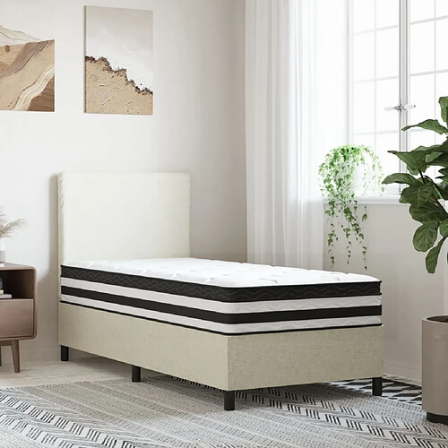 Maison Chic Matelas à ressorts ensachés moyen, Matelas doux 90x200 cm -GKD50130