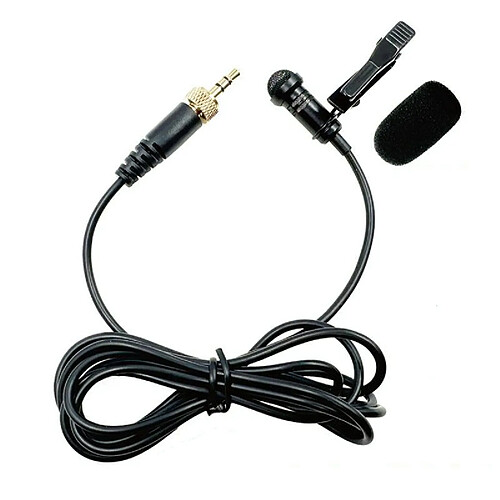 Yonis Microphone Lavalier Sans Fil 3.5mm 1.5m