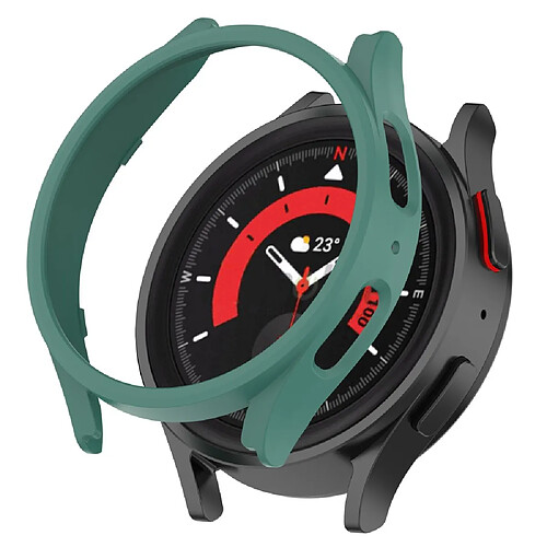 Coque en TPU anti-rayures, cadre creux pour votre Samsung Galaxy Watch 5 Pro 45mm - vert