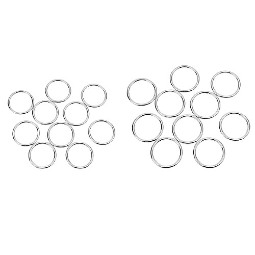 Lot 20 Boucles En Alliage De Zinc Durable Pour Accessoires Sacs Bricolage 25mm 30mm