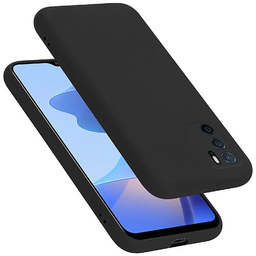 Cadorabo Coque Oppo A16s / A54s Etui en Noir