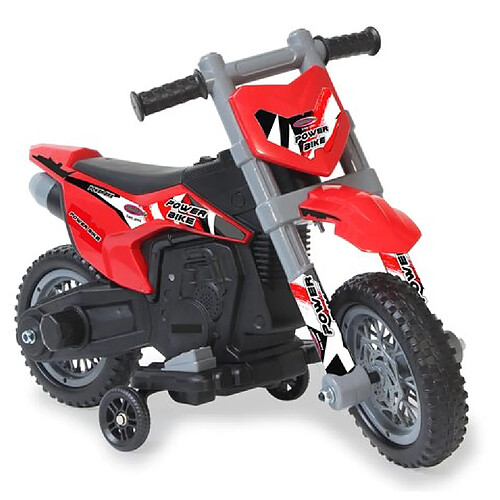 Jamara Ride-on Moto Power Bike rouge 6V