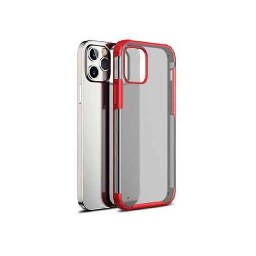 Anti-dérapante Creative Skin Feel Frosted Anti-chute Carapace pour IPhone 12 Mini 5.4 pouces-Rouge