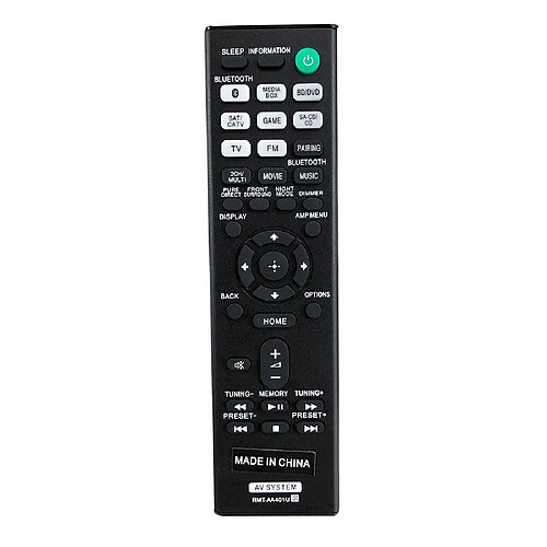 GUPBOO Télécommande Universelle de Rechange pour récepteur multicanal Sony AV STR-DH590 pilo