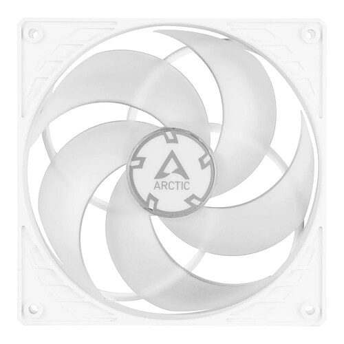 ARCTIC P14 PWM PST - Ventilateur boîtier 140mm, contrôle PWM et câble PST, blanc transparent