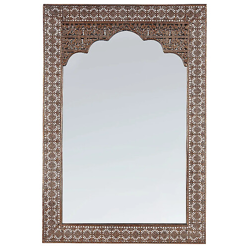 Beliani Miroir PALI 90 cm Cuivré