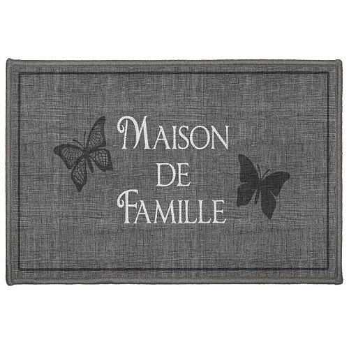 Paris Prix Tapis Rectangle Familia 40x60cm Gris