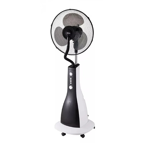 Qlima Ventilateur à pulvérisation FSM 40 90 W Blanc et noir