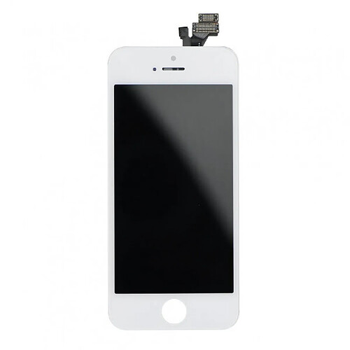 Amahousse Ecran LCD tactile Blanc pour Apple iPhone 5 avec vis