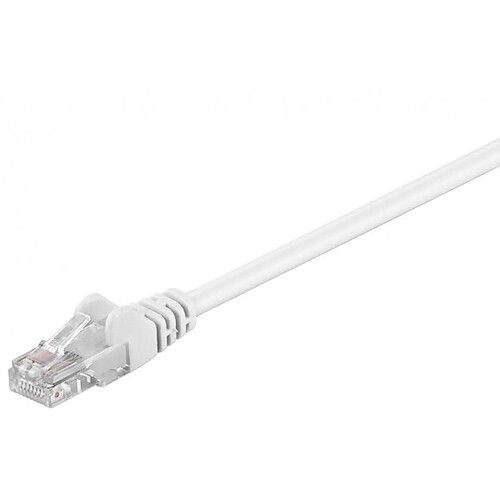 Alpexe câble de raccordement CAT 5e, U / UTP, blanc