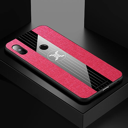 Wewoo Coque Souple Pour Xiaomi Redmi Note 5 XINLI étui de protection en TPU antichoc Texture Rouge