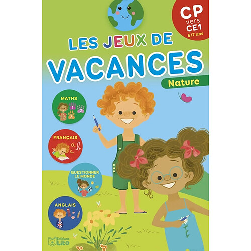 Les jeux de vacances : CP vers CE1, 6-7 ans : nature