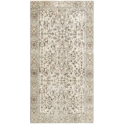 Vidal Tapis de laine 236x124 brun Ultra Vintage