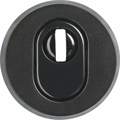 Abus 09405 RHZS415 B7 SB Rosette de protection avec protection de cylindre pour porte en bois Marron foncé