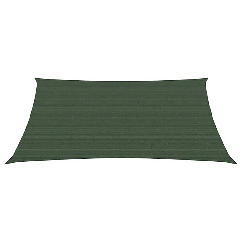 Helloshop26 Voile d'ombrage 160 g/m² vert foncé 2,5 x 3 m PEHD 02_0009407