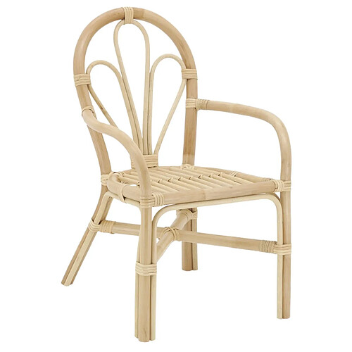 Aubry Gaspard Fauteuil enfant en rotin Joseph Naturel.