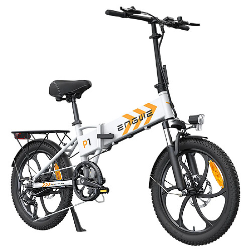 ENGWE P1 vélo électrique pliant - 20 pouces pneu - 250W - 36V 13Ah - 25 km/h vitesse maximale-Blanc